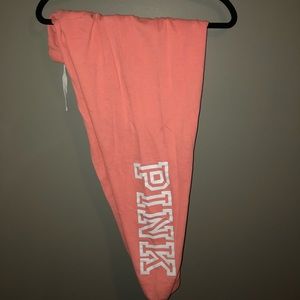 Coral colored pink by Victoria secret lounge pants